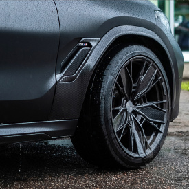 Карбоновые вставки Renegade в передние крылья BMW X6M F96