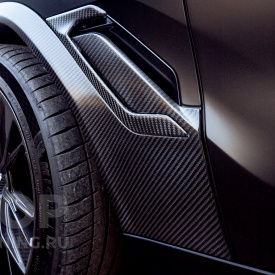 Карбоновые вставки Renegade в передние крылья BMW X6M F96