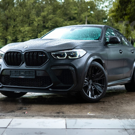 Карбоновая вставка Renegade для переднего бампера BMW X6M F96