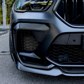 Карбоновая вставка Renegade для переднего бампера BMW X6M F96