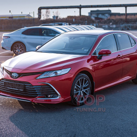 Юбка Renegade на передний бампер Toyota Camry XV70