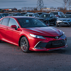 Юбка Renegade на передний бампер Toyota Camry XV70