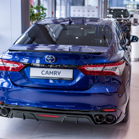 Диффузор Renegade для заднего бампера Toyota Camry XV70