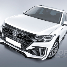 Передний бампер GT для Volkswagen Tiguan II