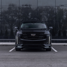 Двойной сплиттер Miriada для переднего бампера Cadillac Escalade V