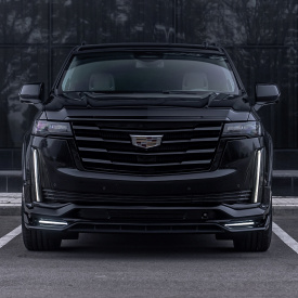 Двойной сплиттер Miriada для переднего бампера Cadillac Escalade V
