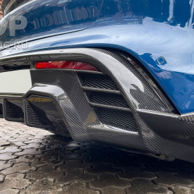 Диффузор Renegade на задний бампер Porsche Taycan