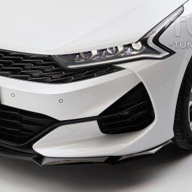 Сплиттер на передний бампер Kia K5; комплектация Style, GT Line, GT Line+