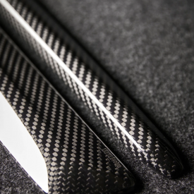 Карбоновые накладки LARTE Design Esthete на молдинги дверей Cadillac Escalade 5