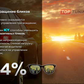 Тонировка стекол авто STEK ICY под ключ