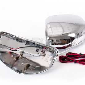 Хромированные крышки боковых зеркал с указателями поворотов GT для Infiniti FX 2