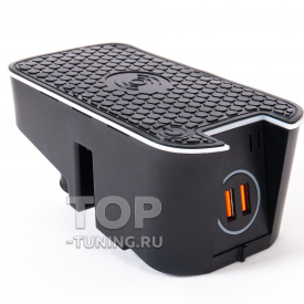 Беспроводная зарядка iCharger c USB портами для Volvo XC90, XC60, S90, V90