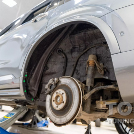 Шумоизоляция дверей, колесных арок и подкрылков авто