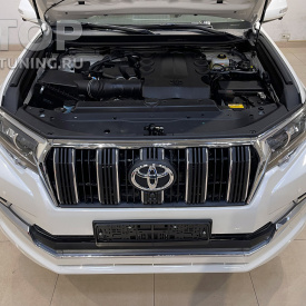 Установка электронного замка капота