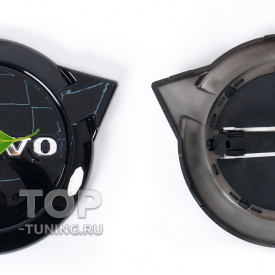 Черная эмблема Mk2 в решетку радиатора для Volvo (без камеры)