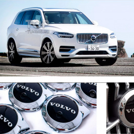 Хромированная эмблема Mk2 в решетку для Volvo SPA (камера по центру)