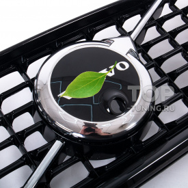 Хромированная эмблема Mk3 New в решетку для Volvo SPA (под дистроник и камеру)