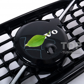 Черная эмблема Mk3 New в решетку радиатора для Volvo SPA (под дистроник и камеру)