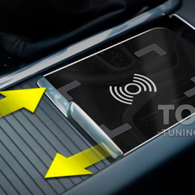 Беспроводная зарядка iCharger 2.0 c USB портами для Volvo XC90, XC60, S90, V90