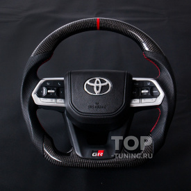 Руль в сборе GR 300 Carbon – рестайлинг салона Toyota Land Cruiser 200, Prado 150