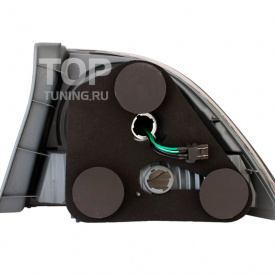Задние светодиодные тюнинг-фонари Eagle Eyes FX Smoked на Honda Civic 4D (8)