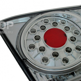 Задние светодиодные тюнинг-фонари Eagle Eyes FX Smoked на Honda Civic 4D (8)