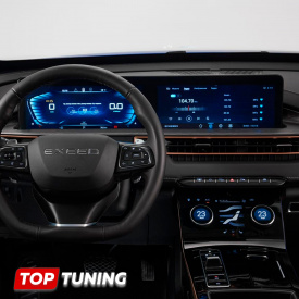 Защита для экрана мультимедиа Exeed LX