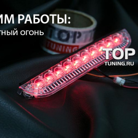 Дополнительный светодиодный стоп-сигнал Stop-HB на Mazda 3 BL