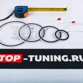 Светодиодные кольца динамиков авто для подсветки салона BL Dinamic 3