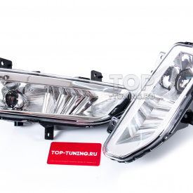Светодиодные ПТФ MTF Light с линзами для Nissan Qashqai, X-Trail, Note