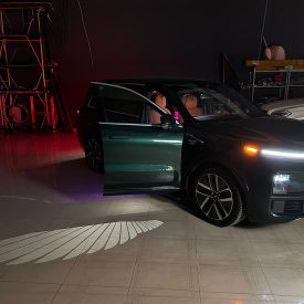 Проекция Крылья в боковые зеркала Лисян – Lixiang Angel Wings 