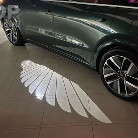 Проекция Крылья в боковые зеркала Лисян – Lixiang Angel Wings 