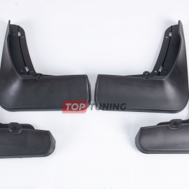 Эластичные черные брызговики Lixiang L9