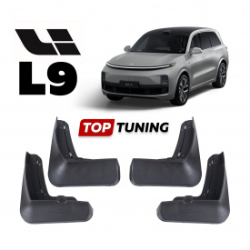 Эластичные черные брызговики Lixiang L9