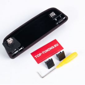 Футляр для очков в потолок, вместо ручки Lixiang L6, L7, L8, L9 (замша)