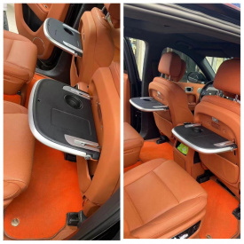 Откидной столик Royal в спинку сидения Lixiang L9 с подсветкой (3 в 1)