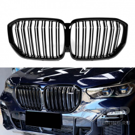 Черная решетка радиатора M competition для BMW X5 G05 2020+ 