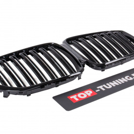 Черная решетка радиатора M competition для BMW X5 G05 2020+ 