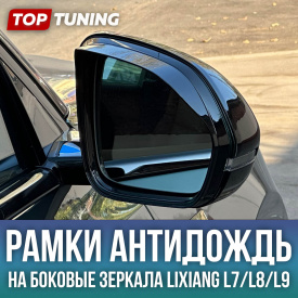 Рамки Антидождь на боковые зеркала Lixiang L7 / L8 / L9 