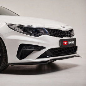 Сплиттер Advance на передний бампер KIA Optima 4 | 2018-2020