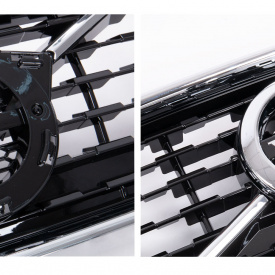 Хром эмблема в решетку радиатора для Volvo V40 (2012-2019) без камеры