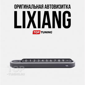 Оригинальная автовизитка Lixiang