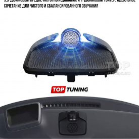 Центральные динамики B&W в торпедо для Lixiang L6 / L7 / L8 / L9