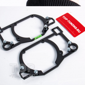 Переходные рамки №260 на Bentley Continental 2003-2011 для установки модулей Hella 3R