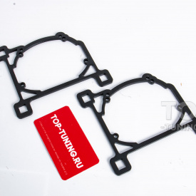 Переходные рамки №146 на Dodge Challenger III (2008+) для установки модулей Hella 3R