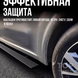 Защитные брызговики для выдвижных порогов Lixiang L6 / L7 / L8 / L9