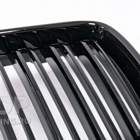 Черная решетка радиатора Inscription для Volvo XC90 2 (2015-2019)