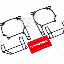 Переходные рамки FR315 на KIA Rio X-line (2020+) для установки модулей Hella 3