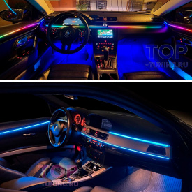 Атмосферная подсветка салона Ambient Light (18 в 1) - тюнинг Porsche Cayenne (2011-2016)