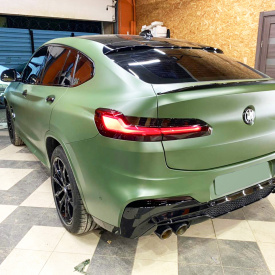 Лип-спойлер Inline style на крышку багажника BMW X4 (G02)